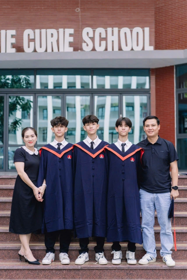 Những gia đình đông con ở “mái nhà” MC