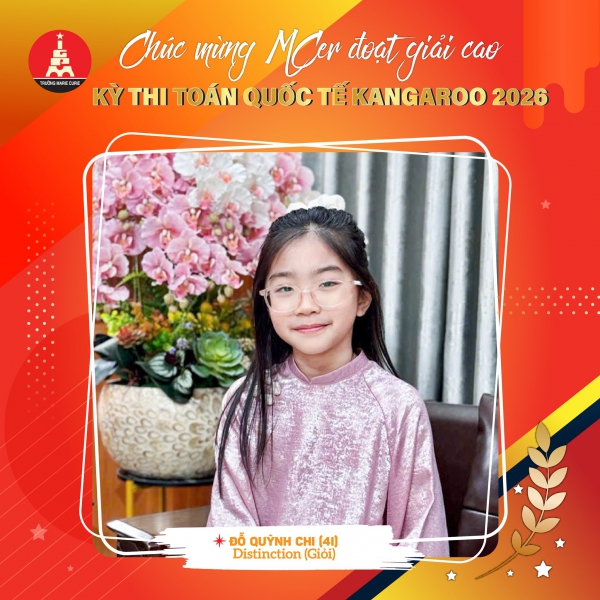 TH&nbsp;| TỰ H&Agrave;O TH&Agrave;NH T&Iacute;CH XUẤT SẮC TẠI KỲ THI TO&Aacute;N QUỐC TẾ