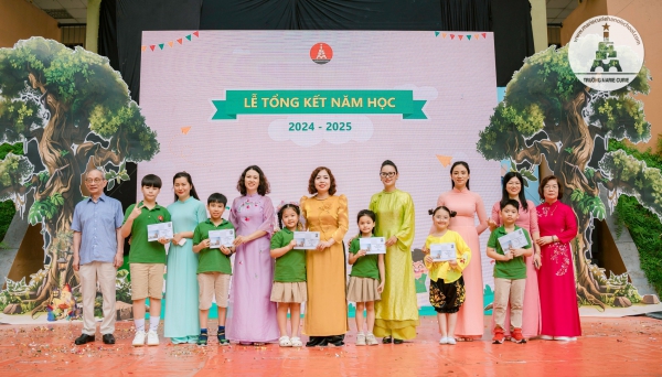 TỔNG KẾT NĂM HỌC TH-MĐ: ẤN TƯỢNG BÀI TOÁN 4 = 1 CỦA “ÔNG NỘI” KHANG